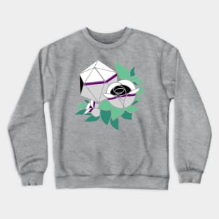 Pretty Poly Rose Demisexual Pride Crewneck Sweatshirt